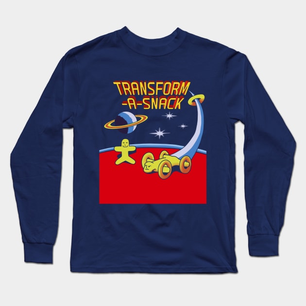 Transform-a-snack - Spicy Long Sleeve T-Shirt by InflictDesign